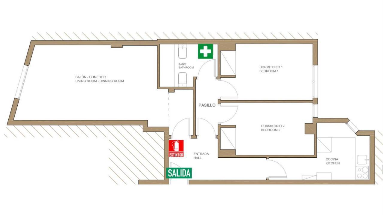 Central And Modern- 2 Bedrooms 1 Bathroom - Mintystay- Sol 马德里 外观 照片